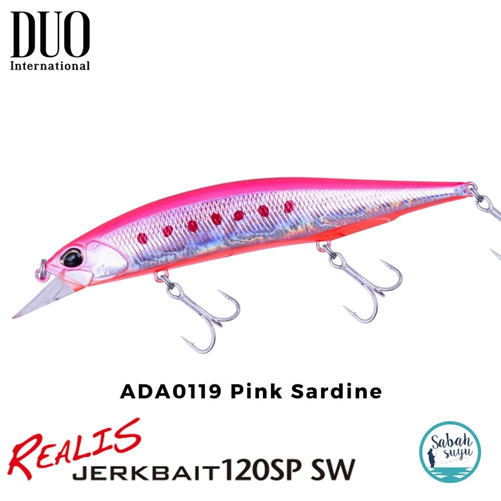 Duo Realis Jerkbait 120SP SW ADA0119 Pink Sardine