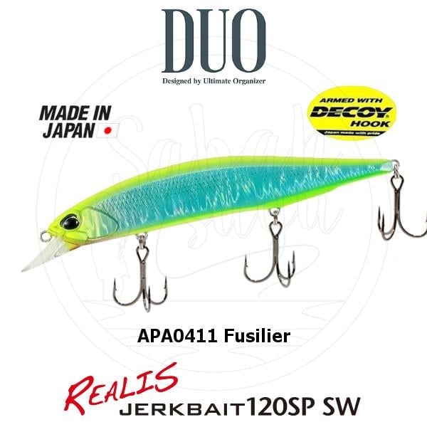 Duo Realis Jerkbait 120SP SW APA0411 Fusilier