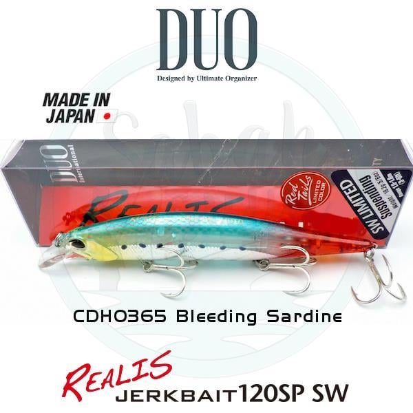 Duo Realis Jerkbait 120SP SW CDH0365 Bleeding Sardine Sahte Balık