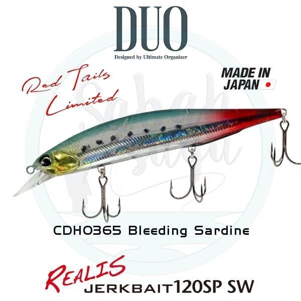 Duo Realis Jerkbait 120SP SW CDH0365 Bleeding Sardine Sahte Balık