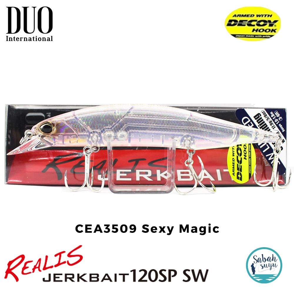 Duo Realis Jerkbait 120SP SW CEA3509 Sexy Magic