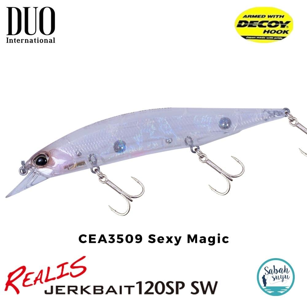 Duo Realis Jerkbait 120SP SW CEA3509 Sexy Magic