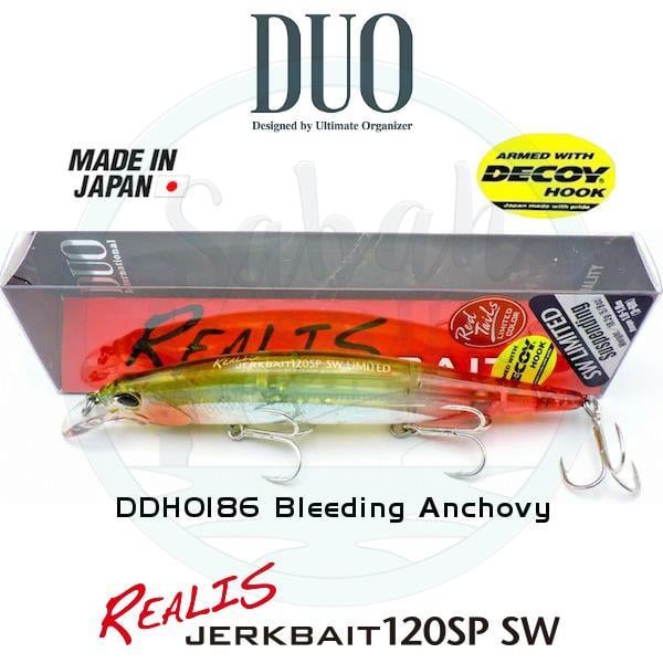 Duo Realis Jerkbait 120SP SW DDH0186 Bleeding Anchovy Sahte Balık