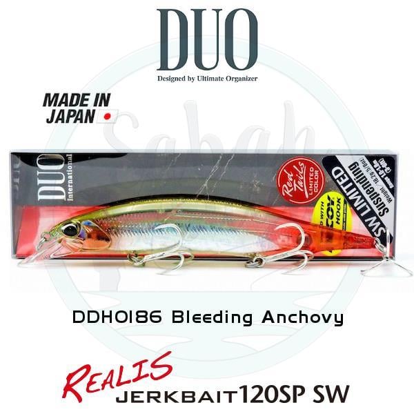 Duo Realis Jerkbait 120SP SW DDH0186 Bleeding Anchovy Sahte Balık