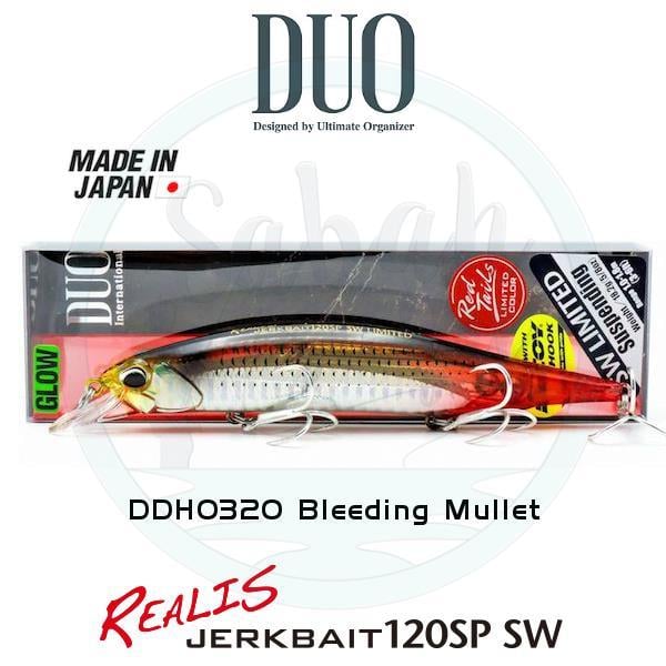 Duo Realis Jerkbait 120SP SW DDH0320 Bleeding Mullet Sahte Balık