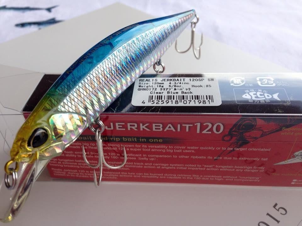 Duo Realis Jerkbait 120SP SW DHN0172 Clear Blue Back