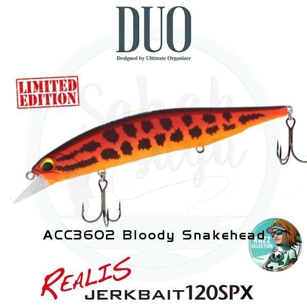 Duo Realis Jerkbait 120SPX ACC3602 Bloody Snakehead