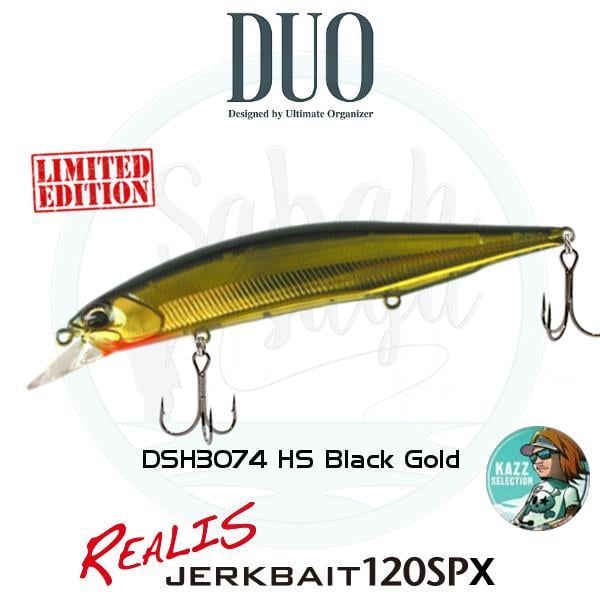 Duo Realis Jerkbait 120SPX DSH3074 HS Black Gold