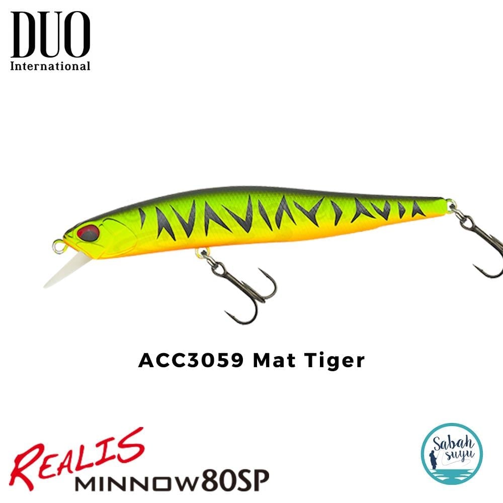 Duo Realis Minnow 80SP ACC3059 Mat Tiger