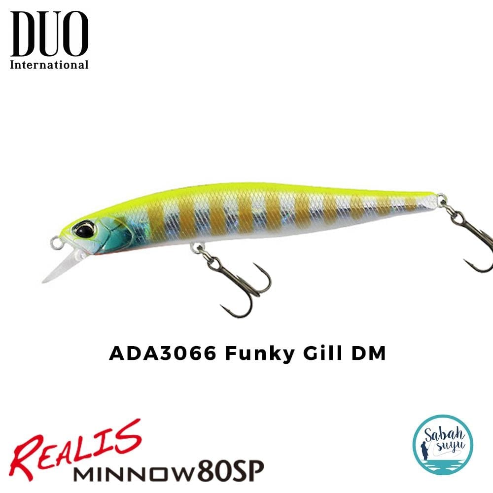 Duo Realis Minnow 80SP ADA3066 Funky Gill DM Sahte Balık