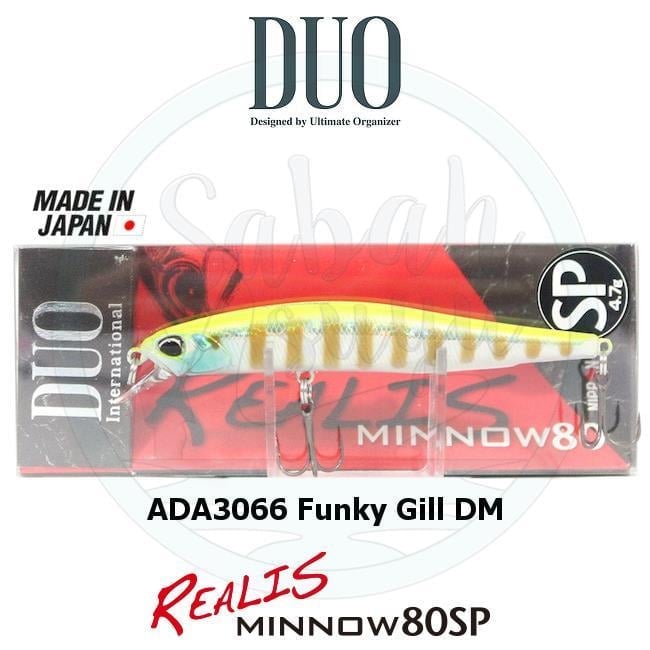 Duo Realis Minnow 80SP ADA3066 Funky Gill DM Sahte Balık