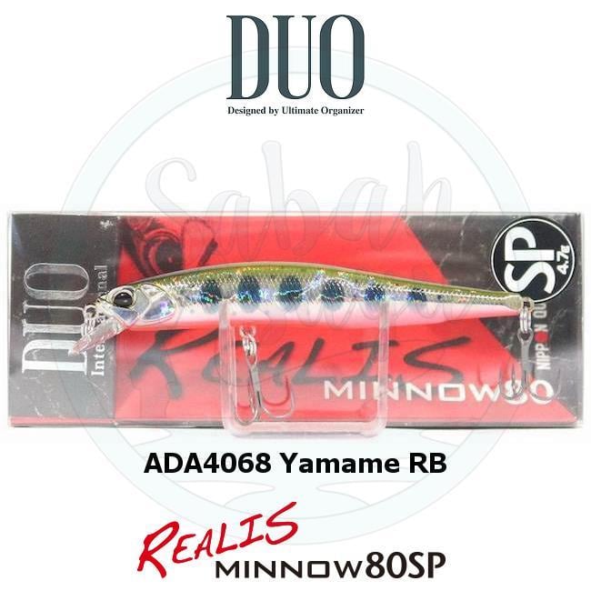 Duo Realis Minnow 80SP ADA4068 Yamame Red Belly Sahte Balık