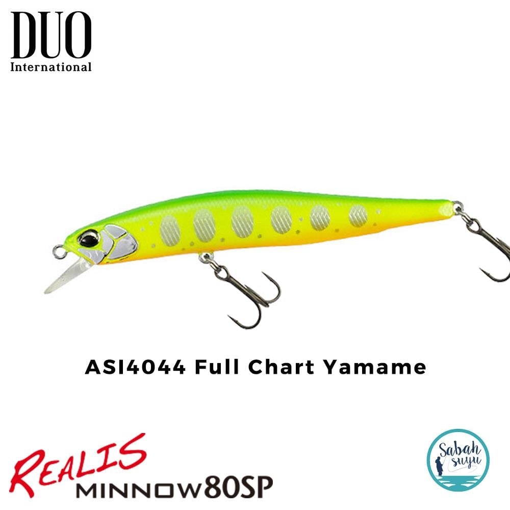 Duo Realis Minnow 80SP ASI4044 Full Chart Yamame