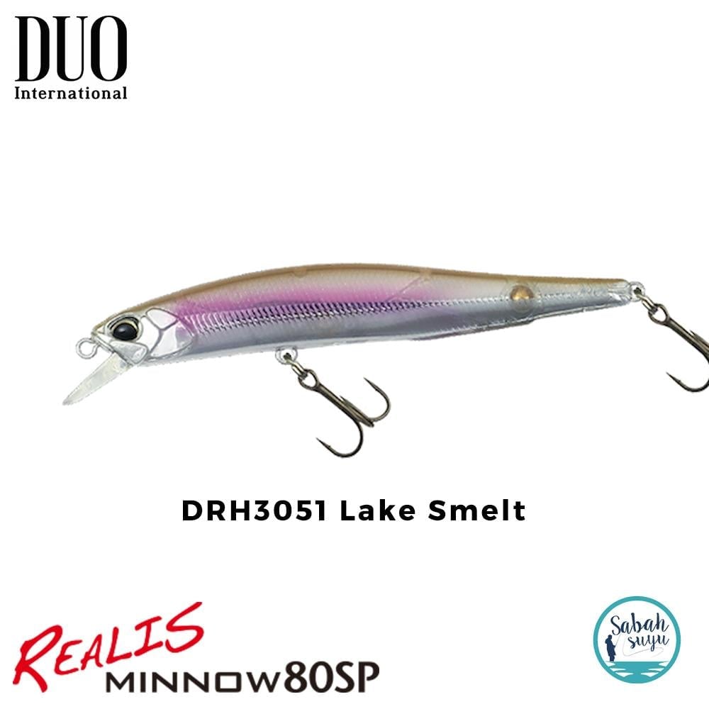 Duo Realis Minnow 80SP DRH3051 (HR51) Lake Smelt