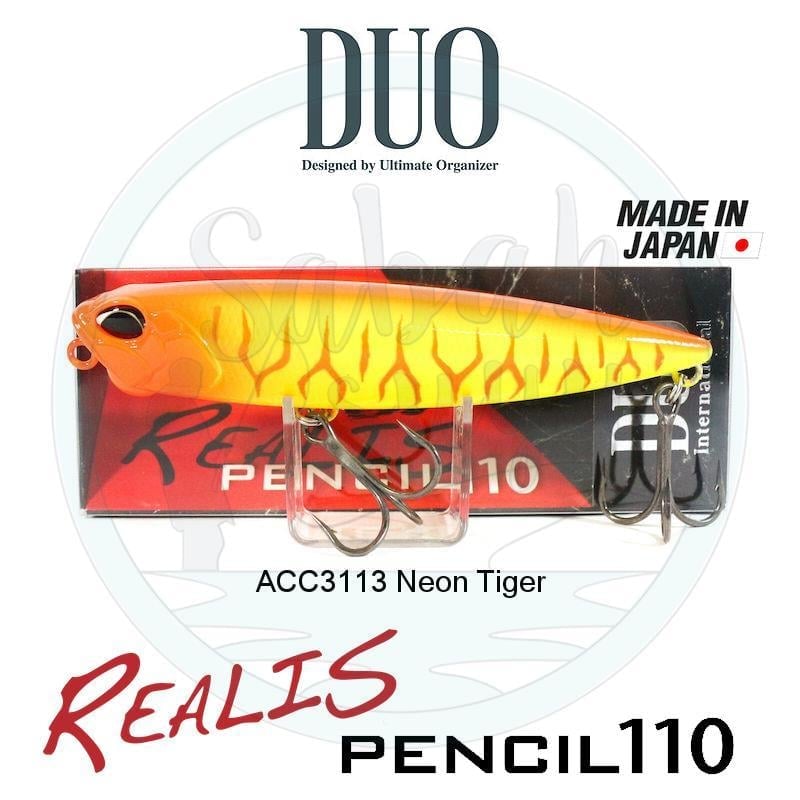 Duo Realis Pencil 110 ACC3113 Neon Tiger Sahte Balık