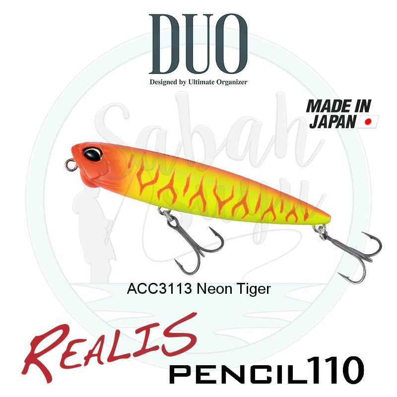 Duo Realis Pencil 110 ACC3113 Neon Tiger Sahte Balık
