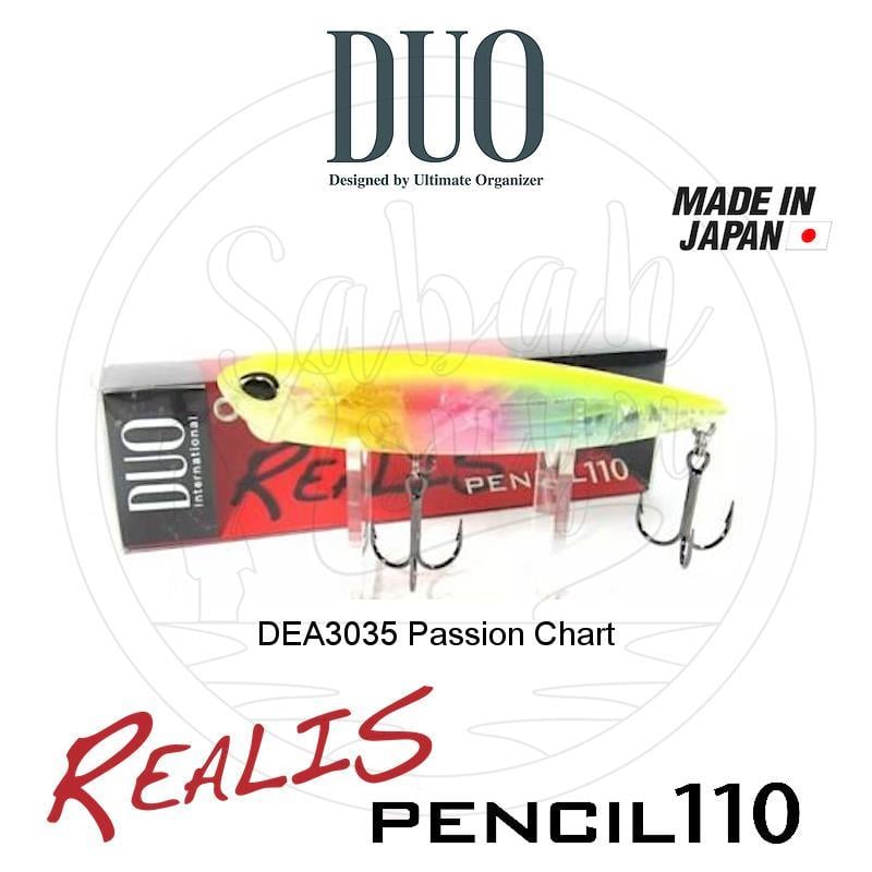 Duo Realis Pencil 110 DEA3035 Passion Chart