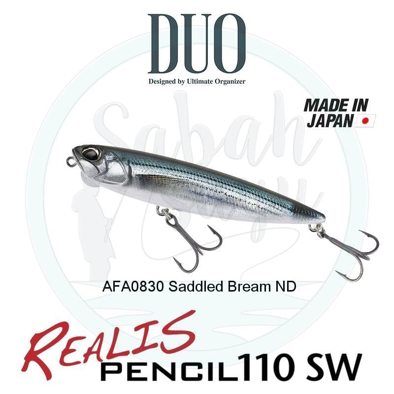 Duo Realis Pencil 110 SW AFA0830 Saddled Bream ND