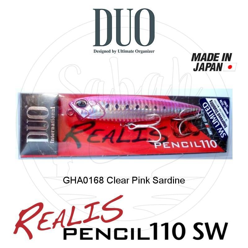 Duo Realis Pencil 110 SW GHA0168 Clear Pink Sardine