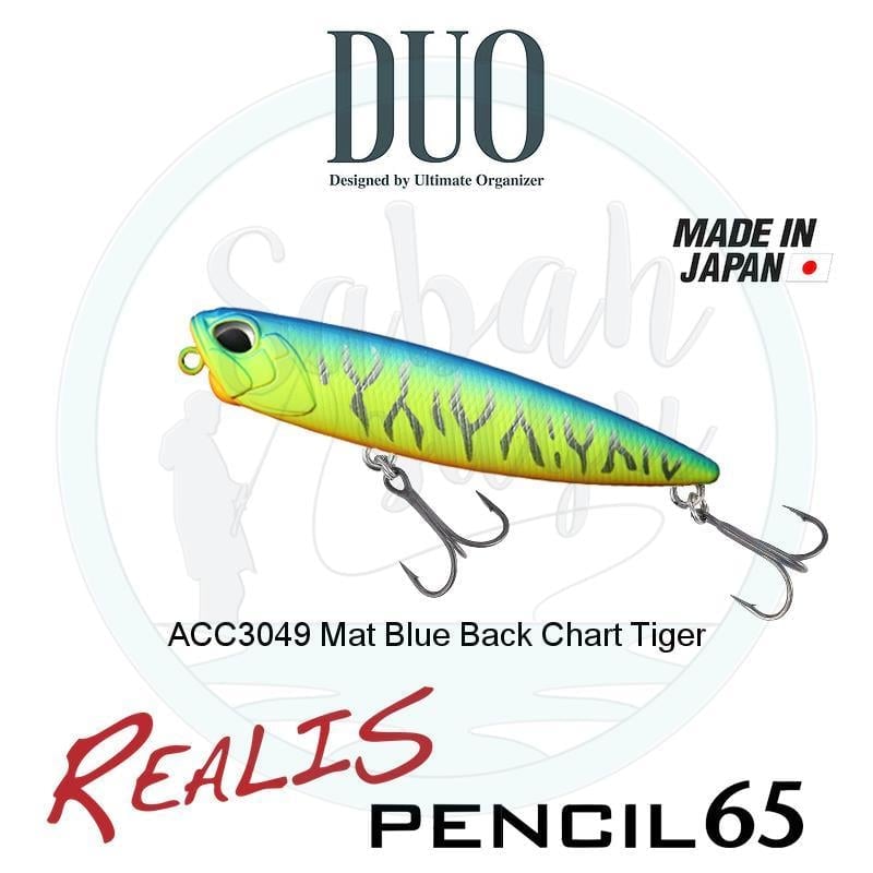 Duo Realis Pencil 65 ACC3049 Mat Blue Back Chart Tiger