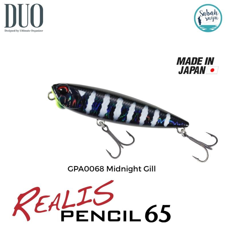 Duo Realis Pencil 65 GPA0068 Midnight Gill