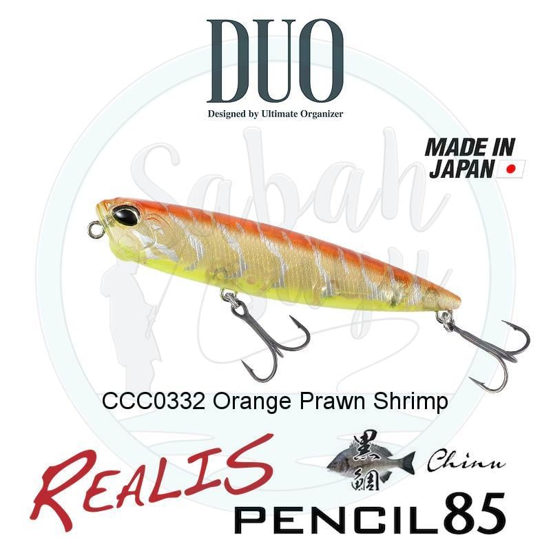 Duo Realis Pencil 85 Chinu CCC0332 Orange Prawn Shrimp