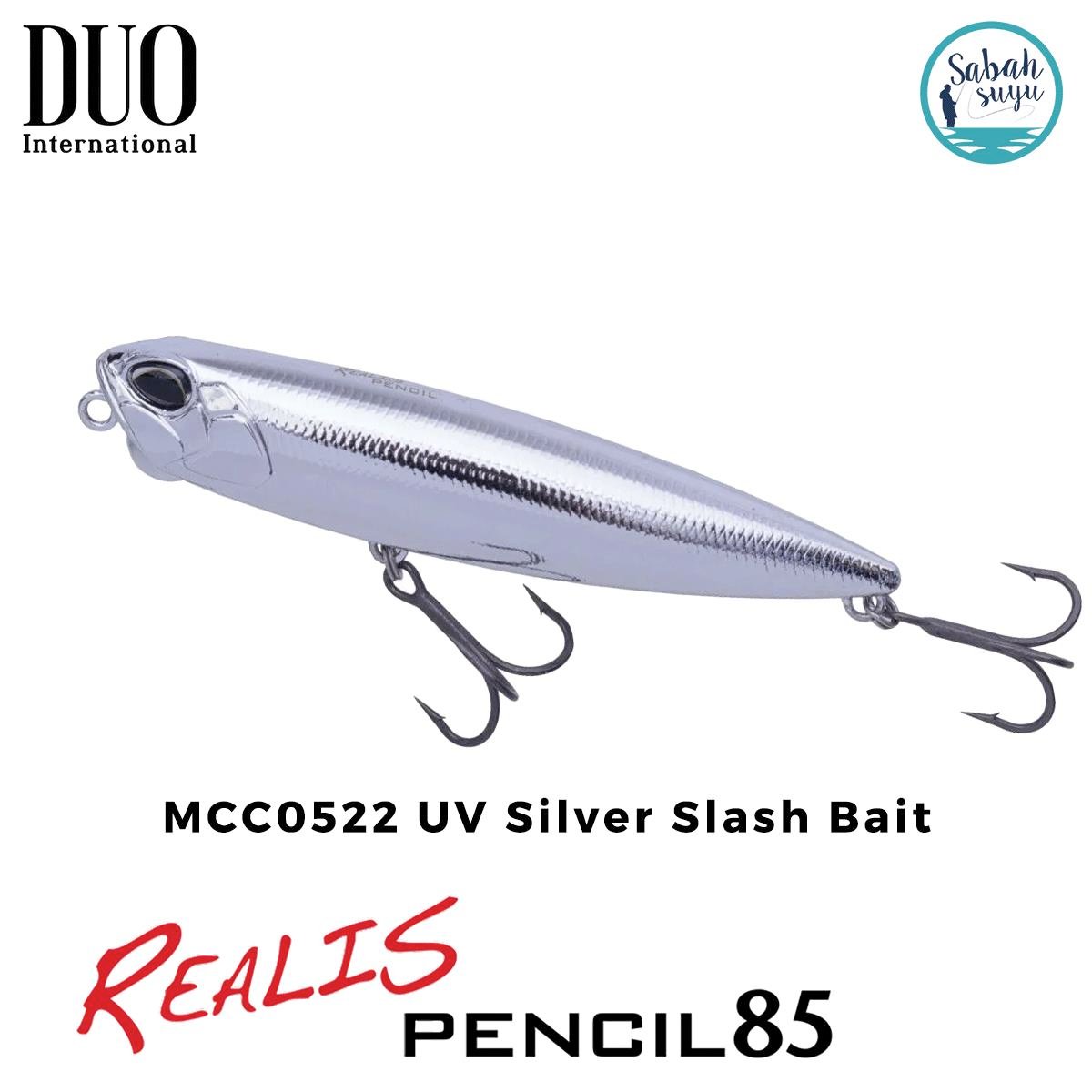 Duo Realis Pencil 85 MCC0522 UV Silver Slash Bait