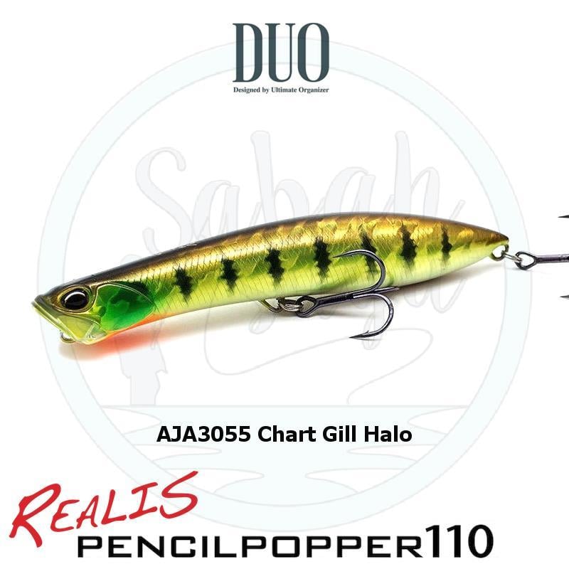 Duo Realis Pencil Popper 110 AJA3055 Chart Gill Halo