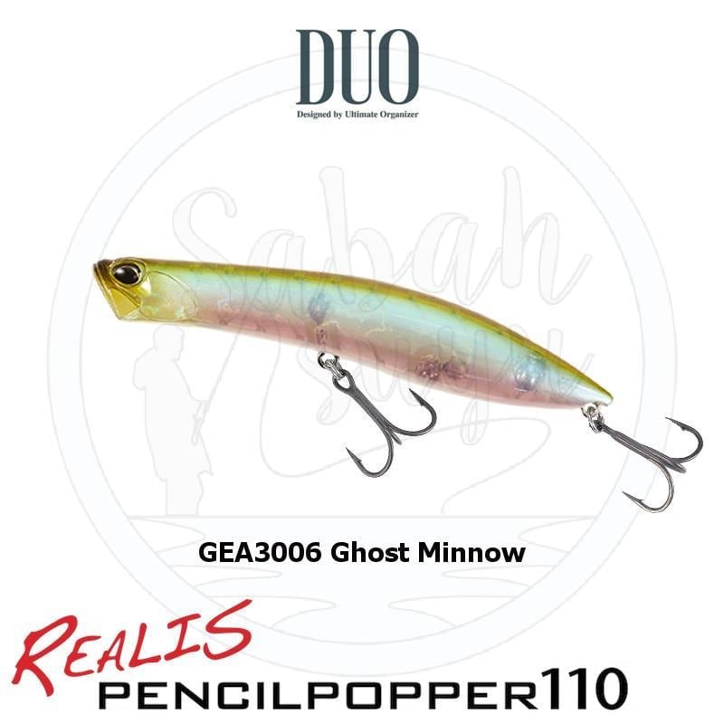 Duo Realis Pencil Popper 110 GEA3006 Ghost Minnow