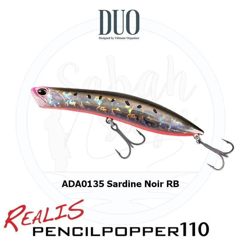 Duo Realis Pencil Popper 110 SW ADA0135 Sardine Noir RB