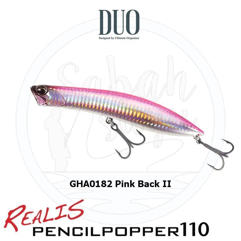 Duo Realis Pencil Popper 110 SW GHA0182 Pink Back II