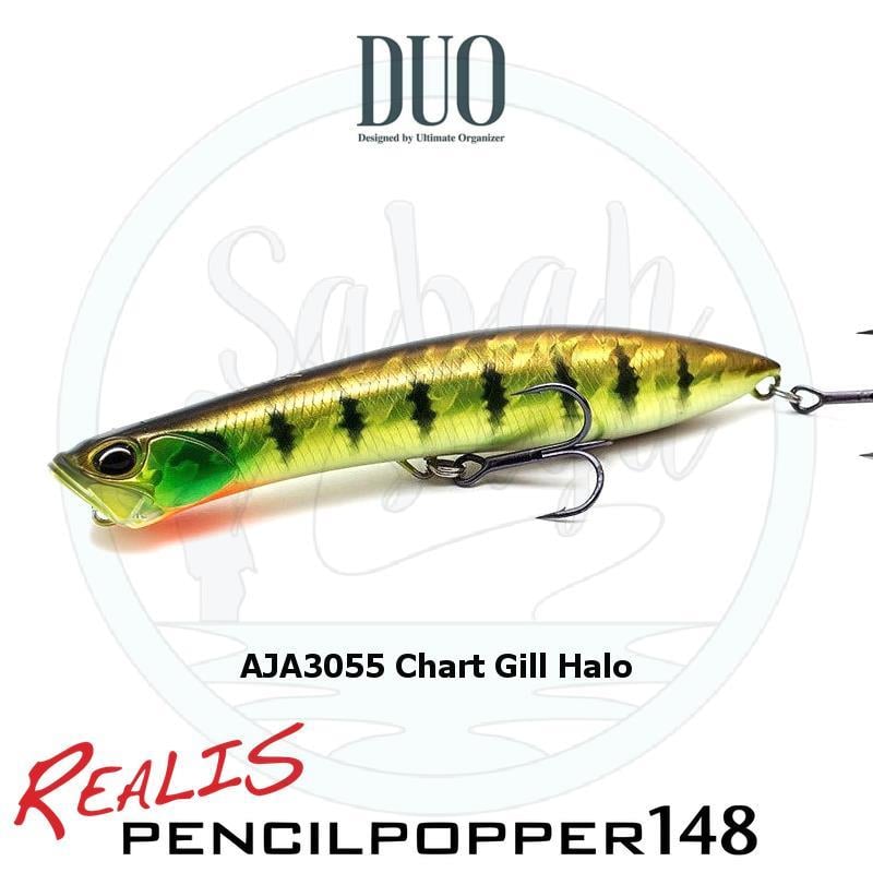 Duo Realis Pencil Popper 148 AJA3055 Chart Gill Halo