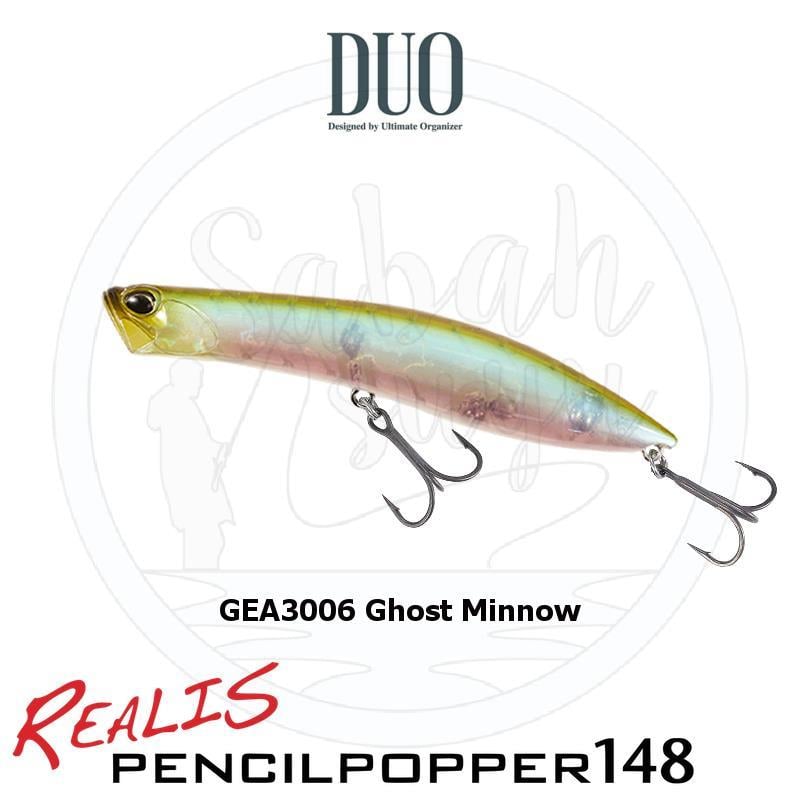 Duo Realis Pencil Popper 148 GEA3006 Ghost Minnow