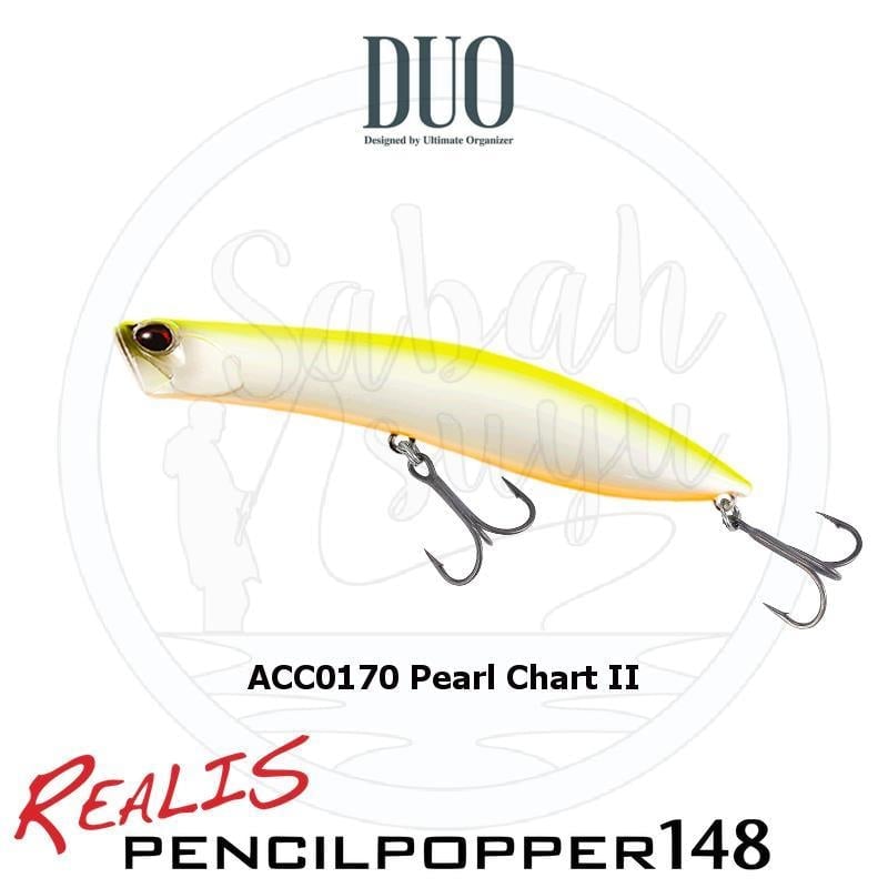 Duo Realis Pencil Popper 148 SW ACC0170 Pearl Chart II