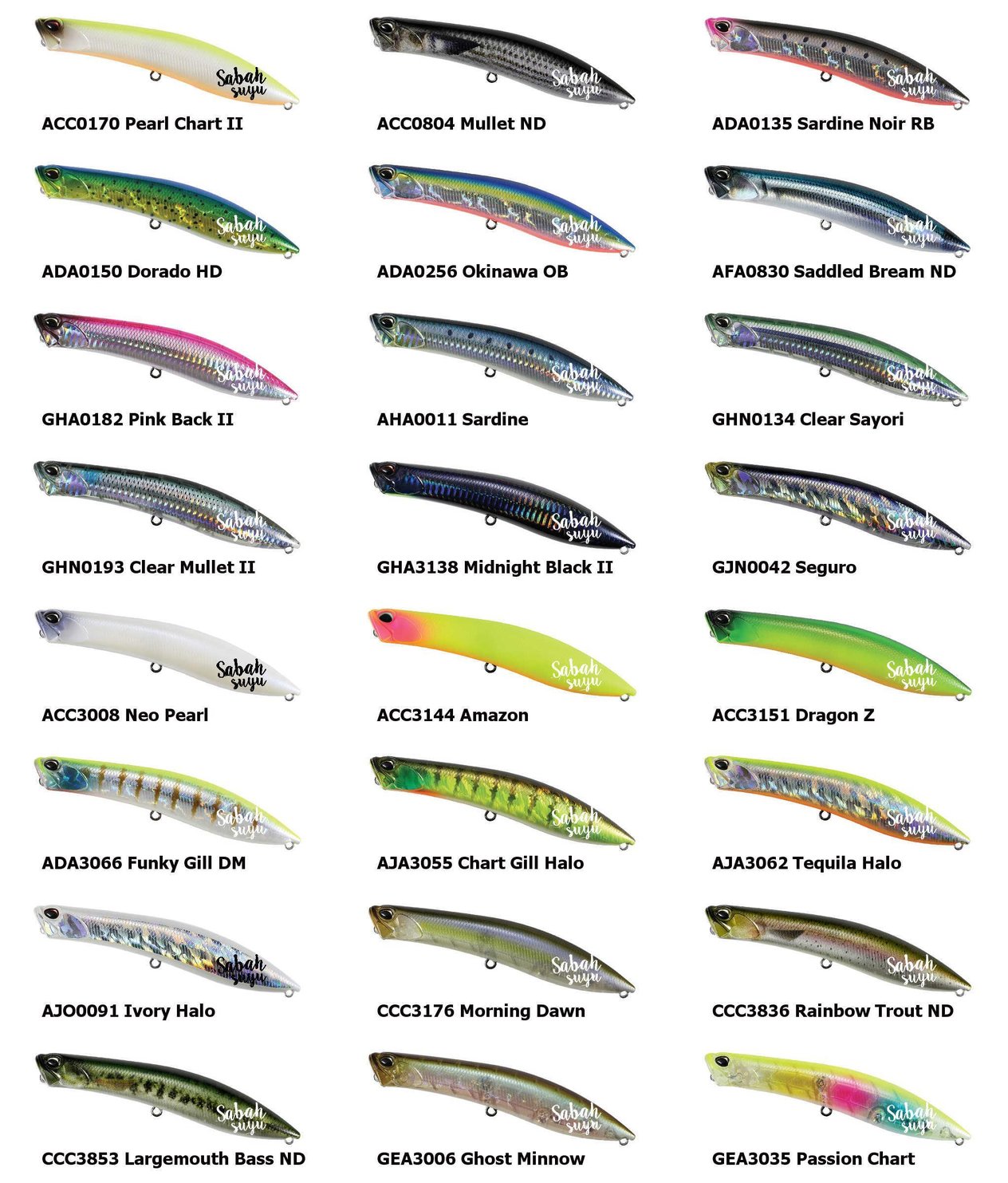 Duo Realis Pencil Popper 148 SW ADA0135 Sardine Noir RB