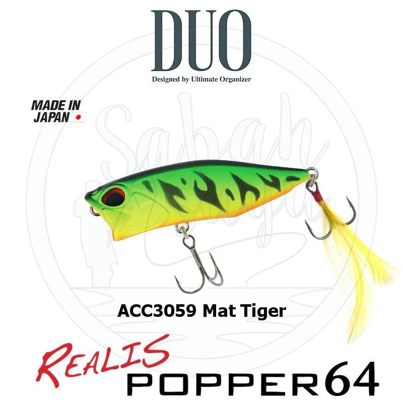 Duo Realis Popper 64 ACC3059 Mat Tiger Sahte Balık