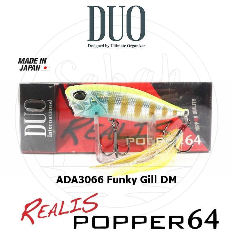 Duo Realis Popper 64 ADA3066 Funky Gill DM Sahte Balık