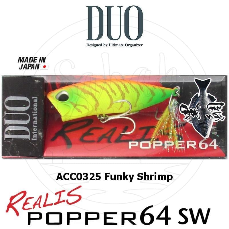 Duo Realis Popper 64 SW ACC0325 Funky Shrimp