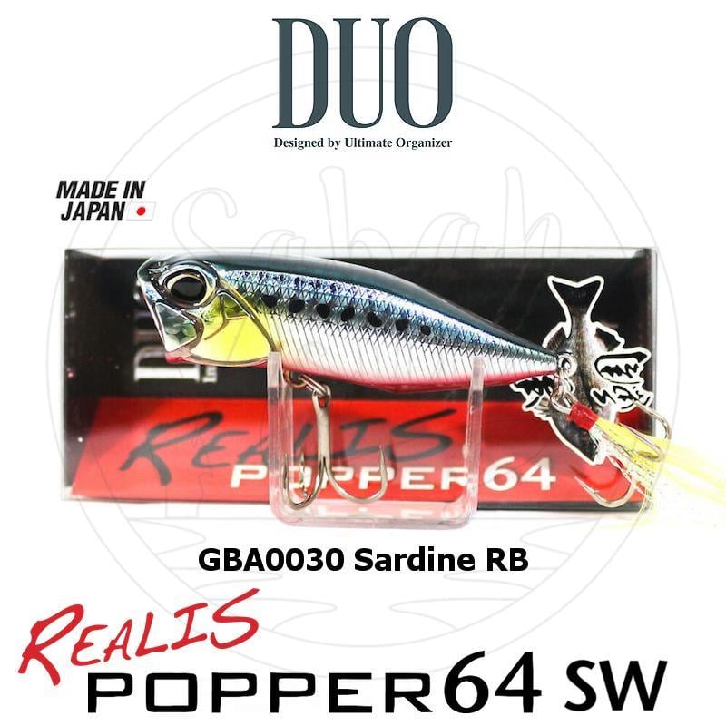Duo Realis Popper 64 SW GBA0030 Sardine RB