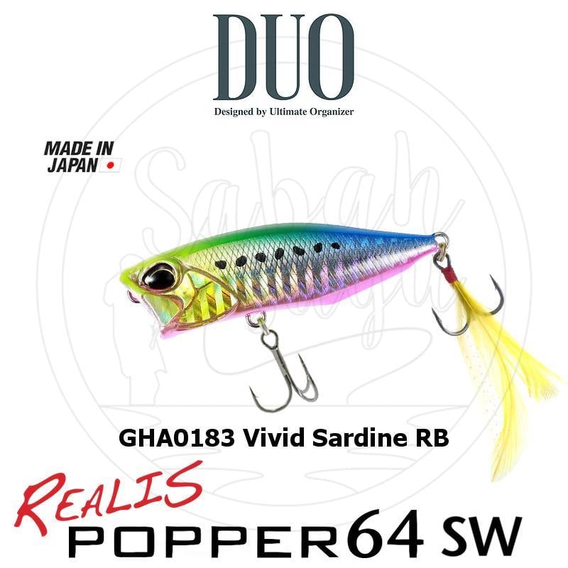 Duo Realis Popper 64 SW GHA0183 Vivid Sardine RB
