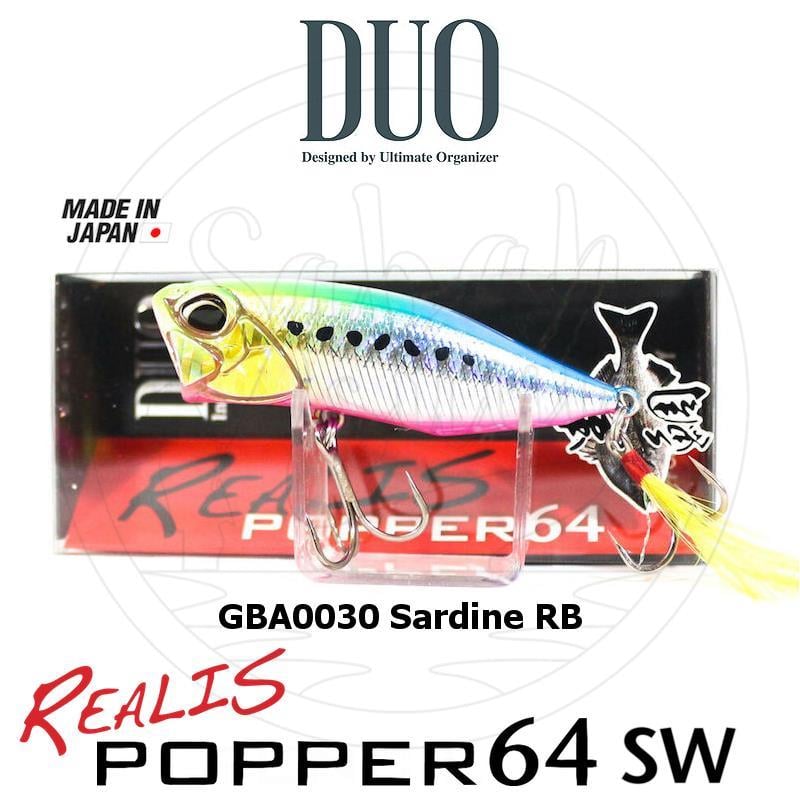 Duo Realis Popper 64 SW GHA0183 Vivid Sardine RB