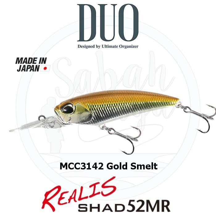 Duo Realis Shad 52MR SP MCC3142 Gold Smelt