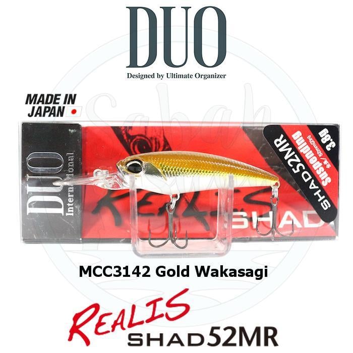 Duo Realis Shad 52MR SP MCC3142 Gold Smelt
