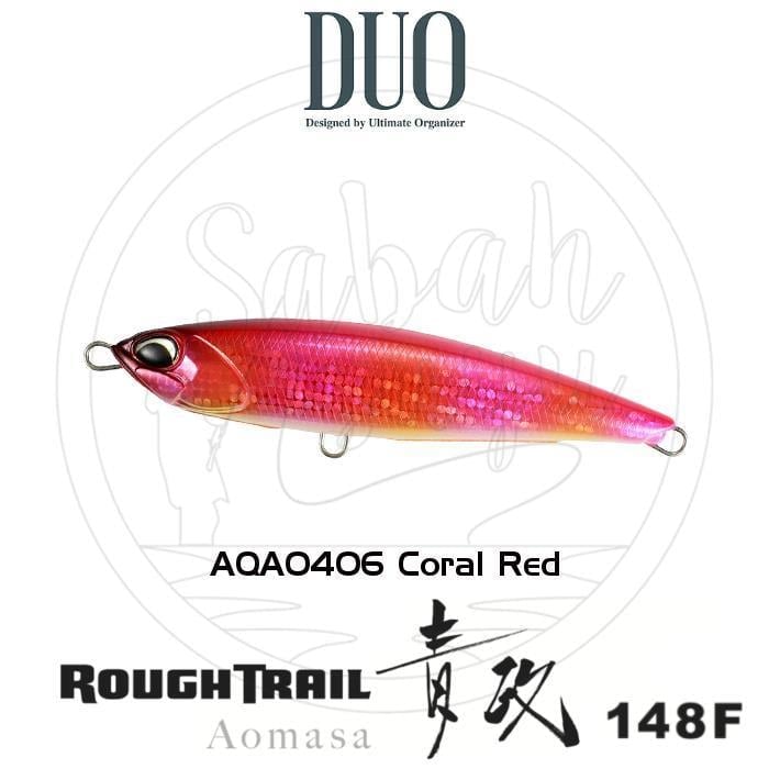 Duo Rough Trail Aomasa 148F AQA0406 Coral Red Sahte Balık