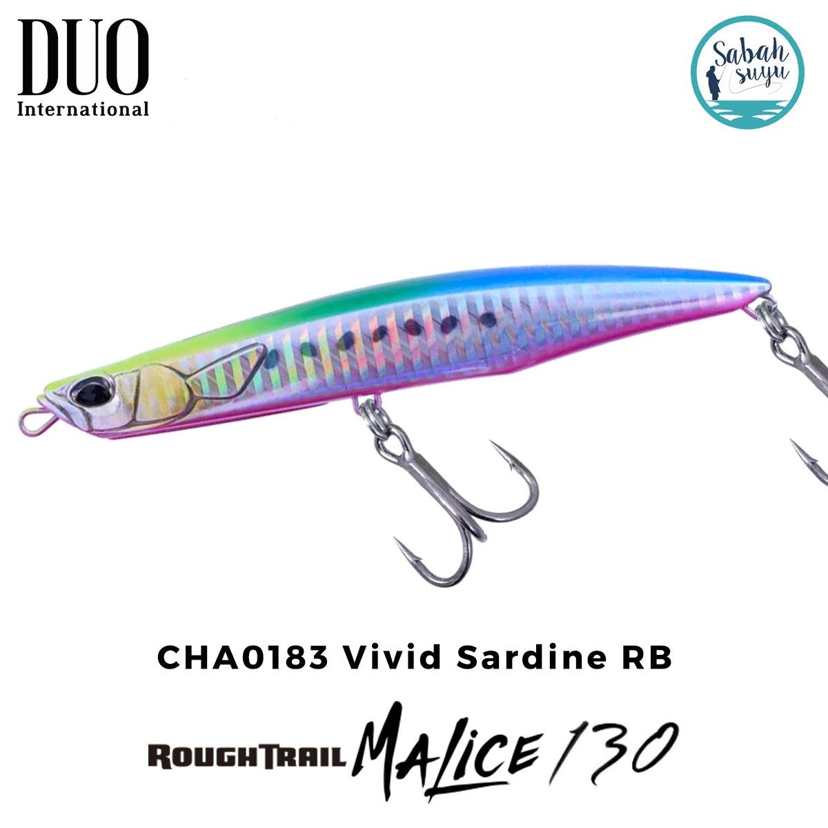 Duo Rough Trail Malice 130 CHA0183 Vivid Sardine RB Sahte Balık