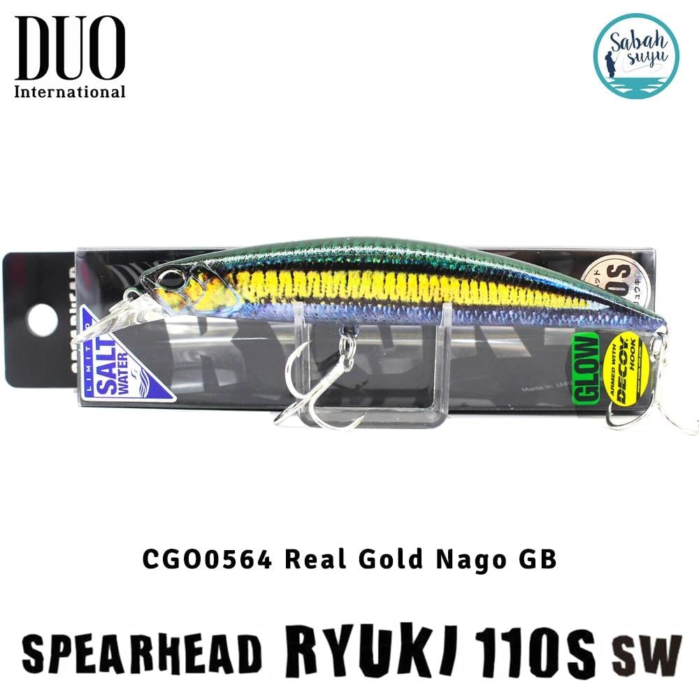 Duo Spearhead Ryuki 110S SW CGO0564 Real Gold Nago GB