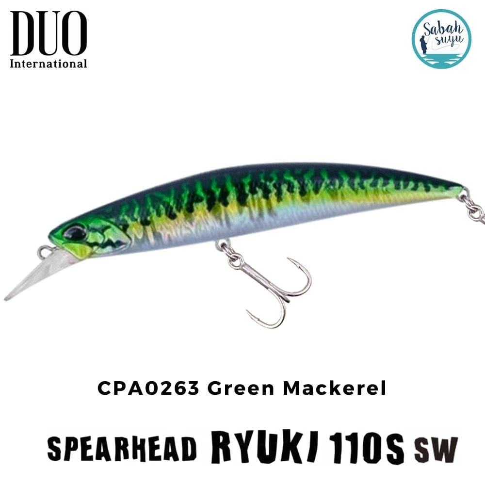 Duo Spearhead Ryuki 110S SW CPA0263 Green Mackerel