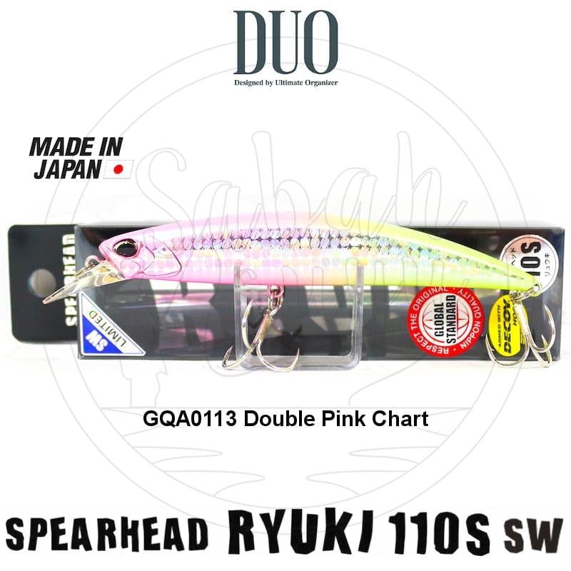 Duo Spearhead Ryuki 110S SW GQA0113 Double Pink Chart