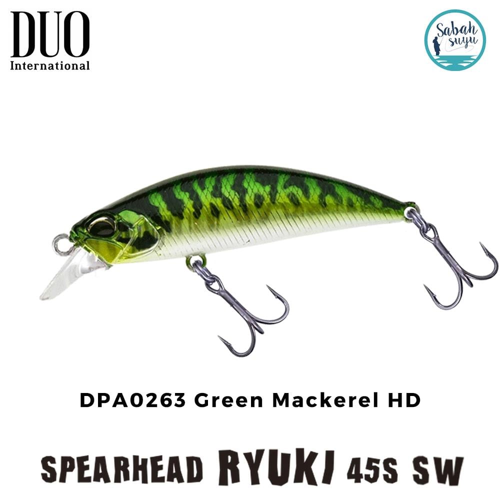 Duo Spearhead Ryuki 45S SW DPA0263 Green Mackerel HD