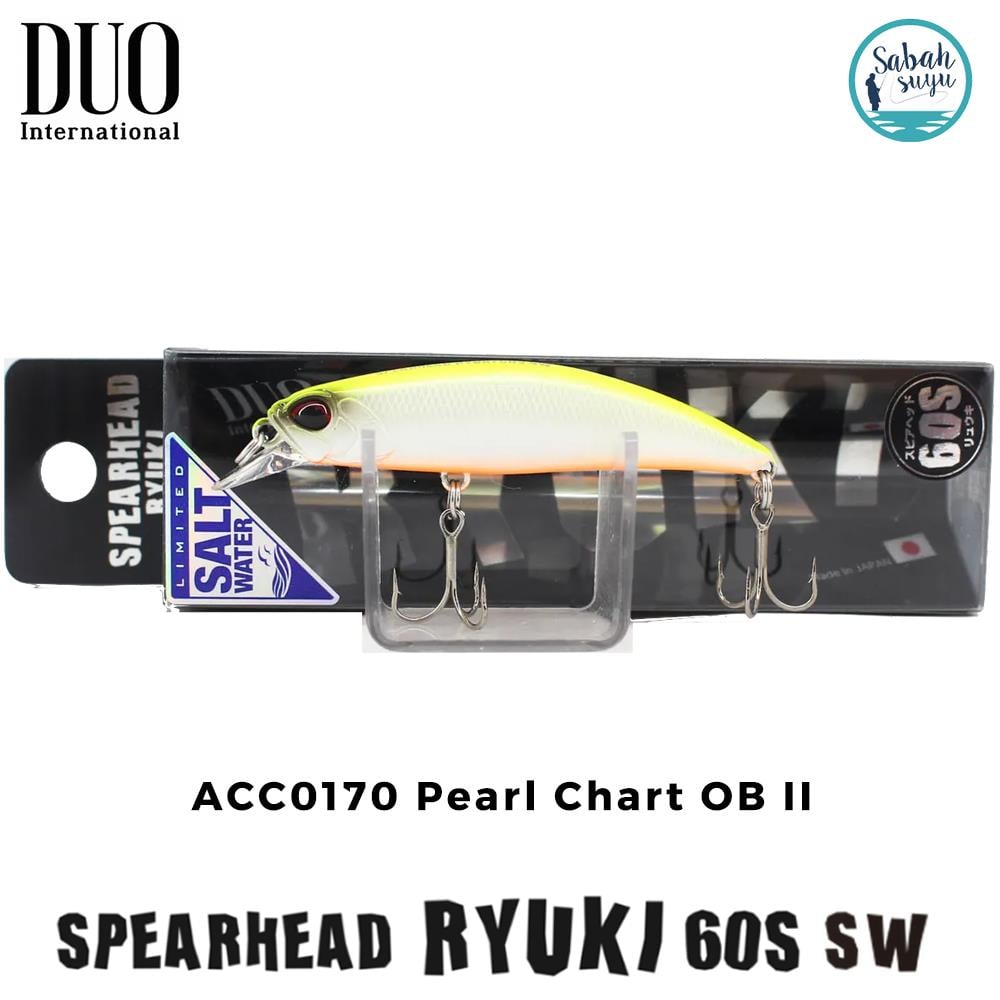 Duo Spearhead Ryuki 60S SW ACC0170 Pearl Chart OB II